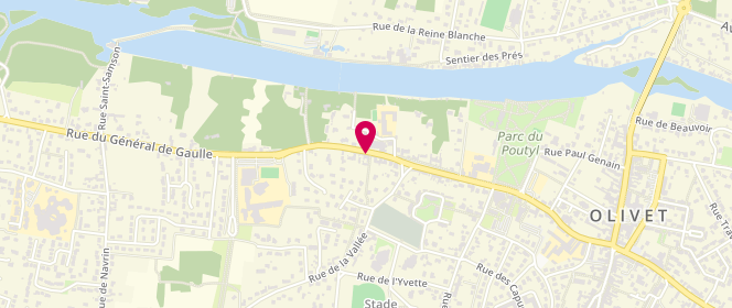 Plan de Boulangerie de l'église, 761 Rue du Général de Gaulle, 45160 Olivet