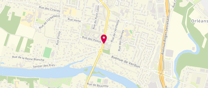 Plan de Autour du Pain, 88 avenue du Loiret, 45160 Olivet