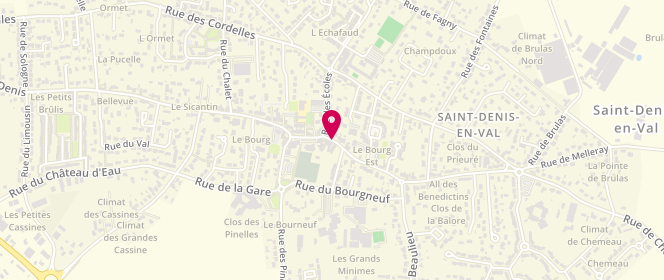 Plan de Banette, 40 Rue Melleray, 45560 Saint-Denis-en-Val