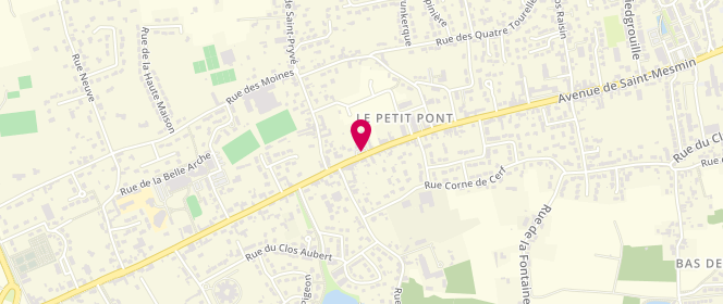 Plan de La Giennoise, 96 Route Saint Mesmin, 45750 Saint-Pryvé-Saint-Mesmin