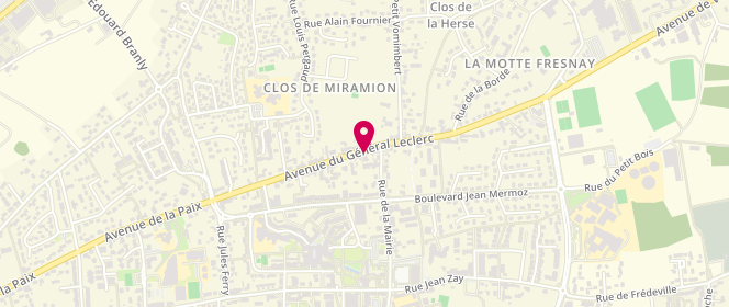 Plan de La Gourmandise de Saint Jean, 68 avenue du Général Leclerc, 45800 Saint-Jean-de-Braye