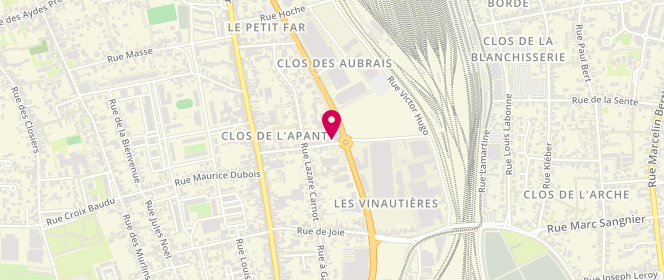 Plan de Maison Nadal, 37 Rue Danton, 45400 Fleury-les-Aubrais