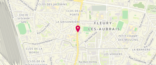 Plan de Jean Chausson, 150 Bis Rue Marcelin Berthelot, 45400 Fleury-les-Aubrais