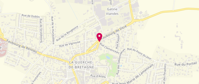 Plan de Loïc et Cristophe Barbé, 12 Rue Jean Théard, 35130 La Guerche-de-Bretagne