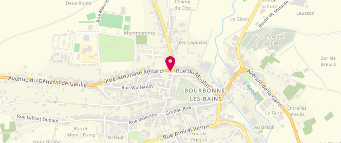 Plan de ANDRE Cyrille, 27 Rue du Général Maistre, 52400 Bourbonne-les-Bains