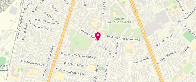 Plan de Boulangerie - Patisserie - Chocolaterie Richard, Le
3 avenue Mozart, 72100 Le Mans