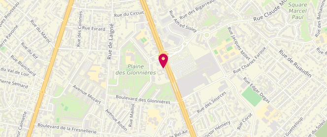 Plan de Boulangerie Ange, 264 avenue Georges Durand, 72100 Le Mans