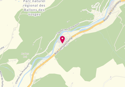 Plan de La Boulange du Gab, 23 Route de Lansauchamp, 88310 Cornimont