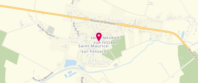 Plan de L'Etoile du Pain, 37 Rue Mairie, 45700 Saint-Maurice-sur-Fessard