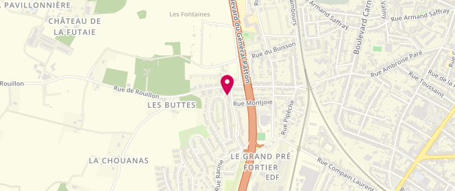 Plan de Suhuard Régis, 1 Rue Beaumarchais, 72000 Le Mans