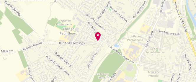 Plan de La baguette du Loiret, 9 Rue Hector Berlioz, 45120 Châlette-sur-Loing