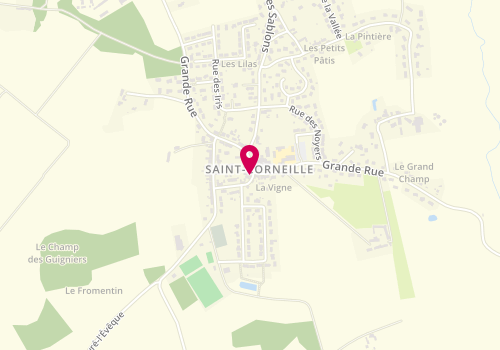 Plan de La Vallée Gourmande, 29 Grande Rue Grande Rue, 72460 Saint-Corneille
