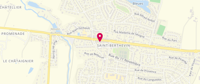 Plan de La Tentation, 63 Avenue de la Liberation, 53940 Saint-Berthevin