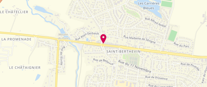 Plan de Boulangerie Chapellière, 78 avenue de la Libération, 53940 Saint-Berthevin