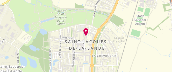 Plan de La Boulangerie de Camille, Cr Camille Claudel, 35136 Saint-Jacques-de-la-Lande