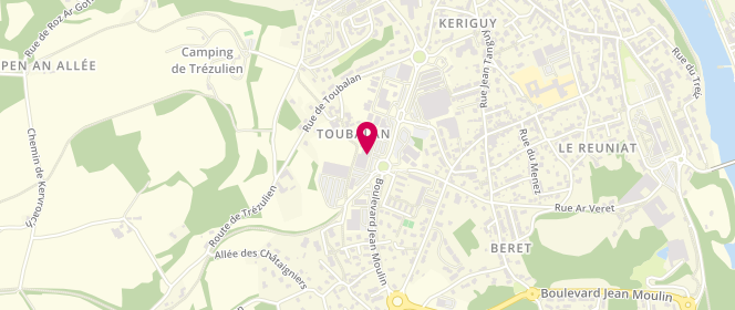 Plan de Boulangerie Louise, Zone de Toubalan
Boulevard Jean Moulin, 29100 Douarnenez