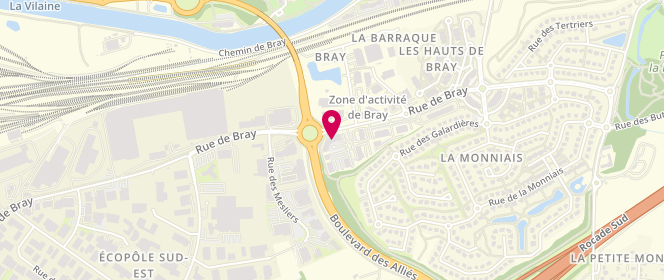 Plan de Boulangerie Ange, Zone Artisanale de Bray
40 Rue de Bray, 35510 Cesson-Sévigné