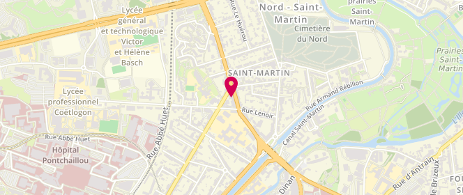 Plan de Banette, 161 Rue de Saint Malo, 35000 Rennes
