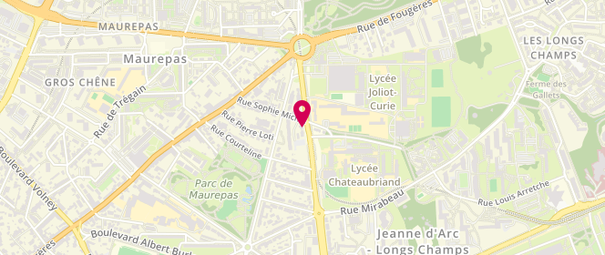 Plan de Amande Boulangerie, 141 Boulevard de Vitré, 35700 Rennes