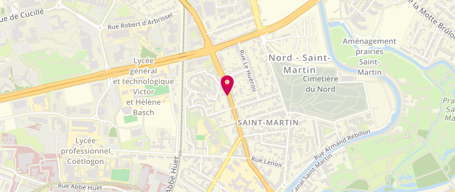Plan de Le Fournil Gourmand, 191 Rue Saint Malo, 35000 Rennes