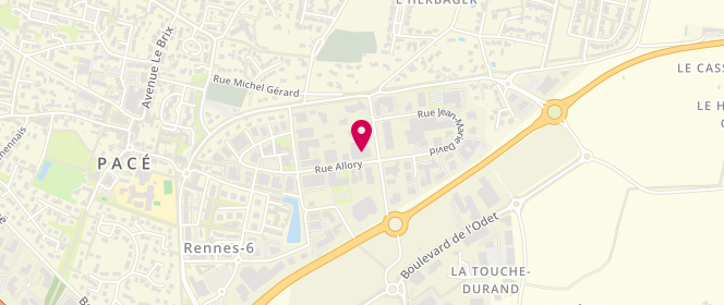 Plan de Boulangerie BPA Rennes, 7 Rue Allory, 35740 Pacé