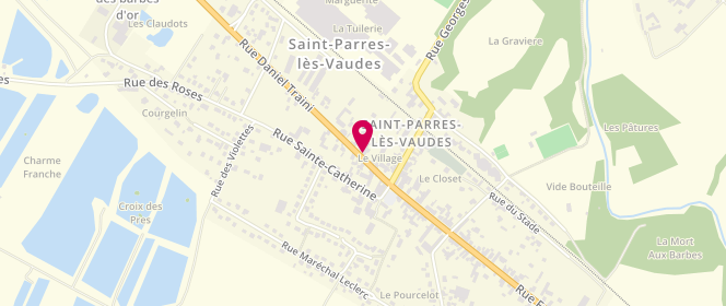 Plan de Boulangerie Patisserie Cecilia, 12 Boulevard Traini, 10260 Saint-Parres-lès-Vaudes