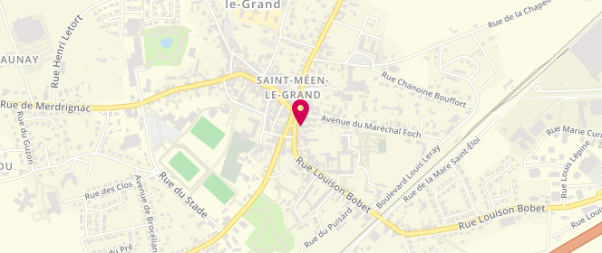 Plan de Alix-Mewen, 5 Rue Louison Bobet, 35290 Saint-Méen-le-Grand