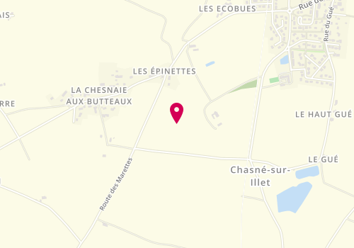 Plan de L'Épi de Chasné, 1 Rue de L&#039;Ecole, 35250 Chasné-sur-Illet