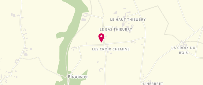 Plan de BOULANGER Pascal, Les Croix Chemin, 22830 Plouasne