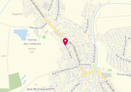 Plan de Boulangerie LMK, 21 Rue Longue, 67860 Rhinau