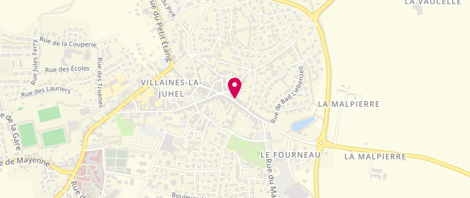 Plan de Boulangerie Patisserie Dequidt, 3 Rue du Bignon, 53700 Villaines-la-Juhel