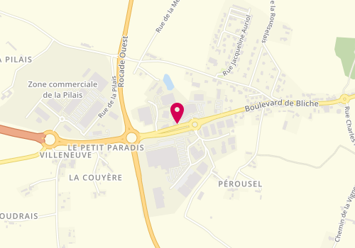 Plan de Le Fournil du Parc, 86 Boulevard de Bliche, 35133 Lécousse