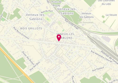 Plan de Sottieaux, 90 Avenue de Fontainebleau, 77250 Moret-Loing-et-Orvanne