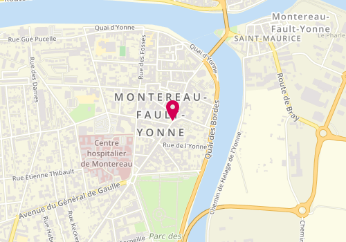 Plan de Boulangerie de la Mairie, 53 Rue Jean Jaures, 77130 Montereau-Fault-Yonne