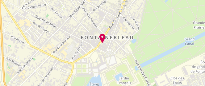 Plan de Sushi Fontainebleau, 24 Rue Grande 24/26, 77300 Fontainebleau
