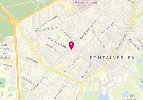 Plan de Banette, 80 Rue de France, 77300 Fontainebleau