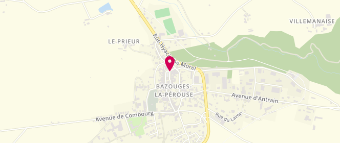 Plan de Berthois, 3 Place Hôtel de Ville, 35560 Bazouges-la-Pérouse