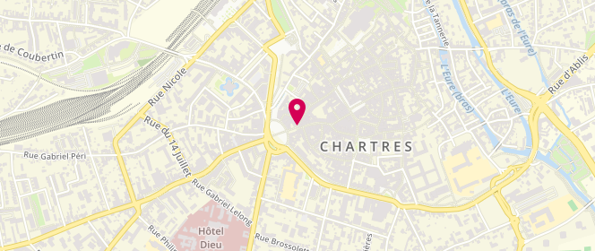 Plan de La Mie Câline Chartres, 36 Rue du Bois Merrain, 28000 Chartres