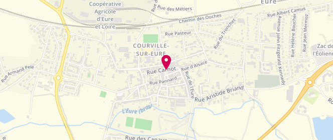 Plan de LECOINTRE Gilles, 12 Place des Fusilles de la Resistance, 28190 Courville-sur-Eure