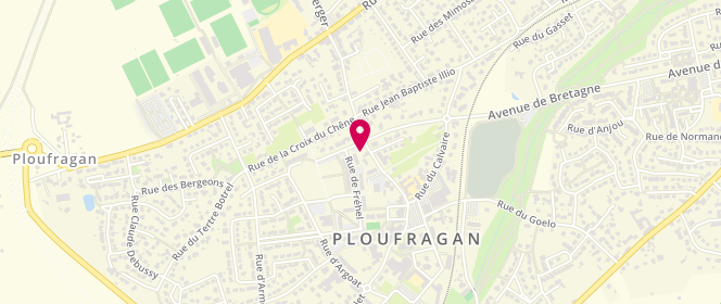 Plan de Alain Pommereul, 9 Bis Rue de la Fontaine Morin, 22440 Ploufragan