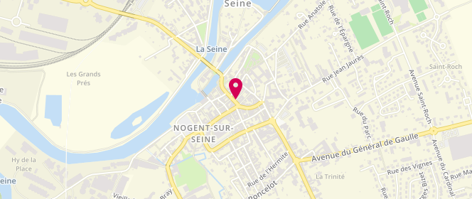 Plan de Brasse, 27/29 Rue des Ponts, 10400 Nogent-sur-Seine
