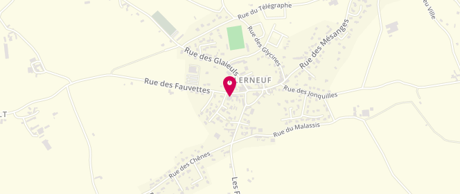 Plan de Boulangerie Maison Soulié, 9 Rue des Fauvettes, 22170 Plerneuf