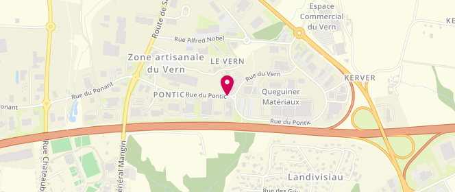 Plan de Le Fournil du Vern, Rue du Pontic, 29400 Landivisiau
