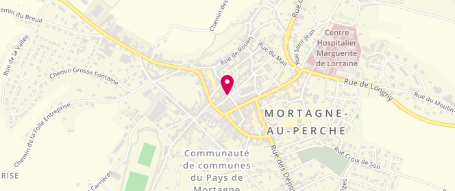 Plan de Maison Doguet, 23 Rue Notre Dame, 61400 Mortagne-au-Perche