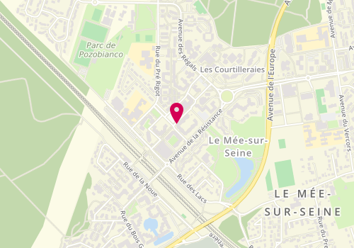 Plan de Mabrouk, 129 avenue de la Gare, 77350 Le Mée-sur-Seine