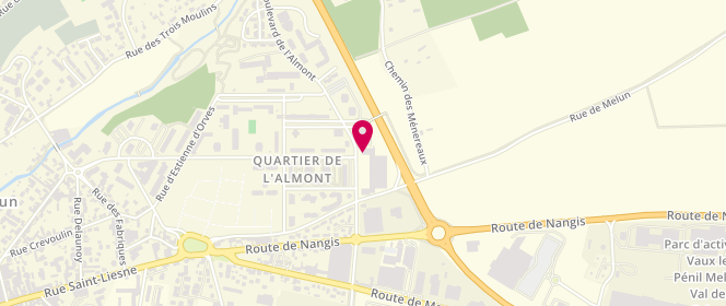 Plan de Laurent Pinzani, 44 Boulevard de l'Almont, 77000 Melun