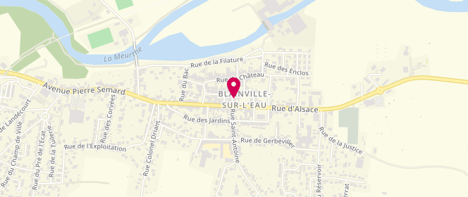Plan de Maison Speck, 26 Rue Saint-Antoine, 54360 Blainville-sur-l'Eau