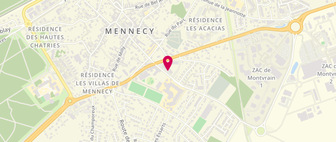 Plan de Boulangerie du Lycée, 47 Boulevard Charles de Gaulle, 91540 Mennecy