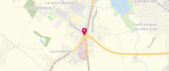Plan de Lecluze Gilles, 144 Rue de Bretagne, 50600 Saint-Hilaire-du-Harcouët