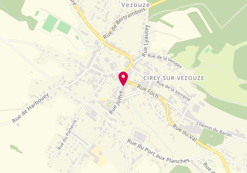 Plan de Maison Haoury, 15 Rue Joffre, 54480 Cirey-sur-Vezouze